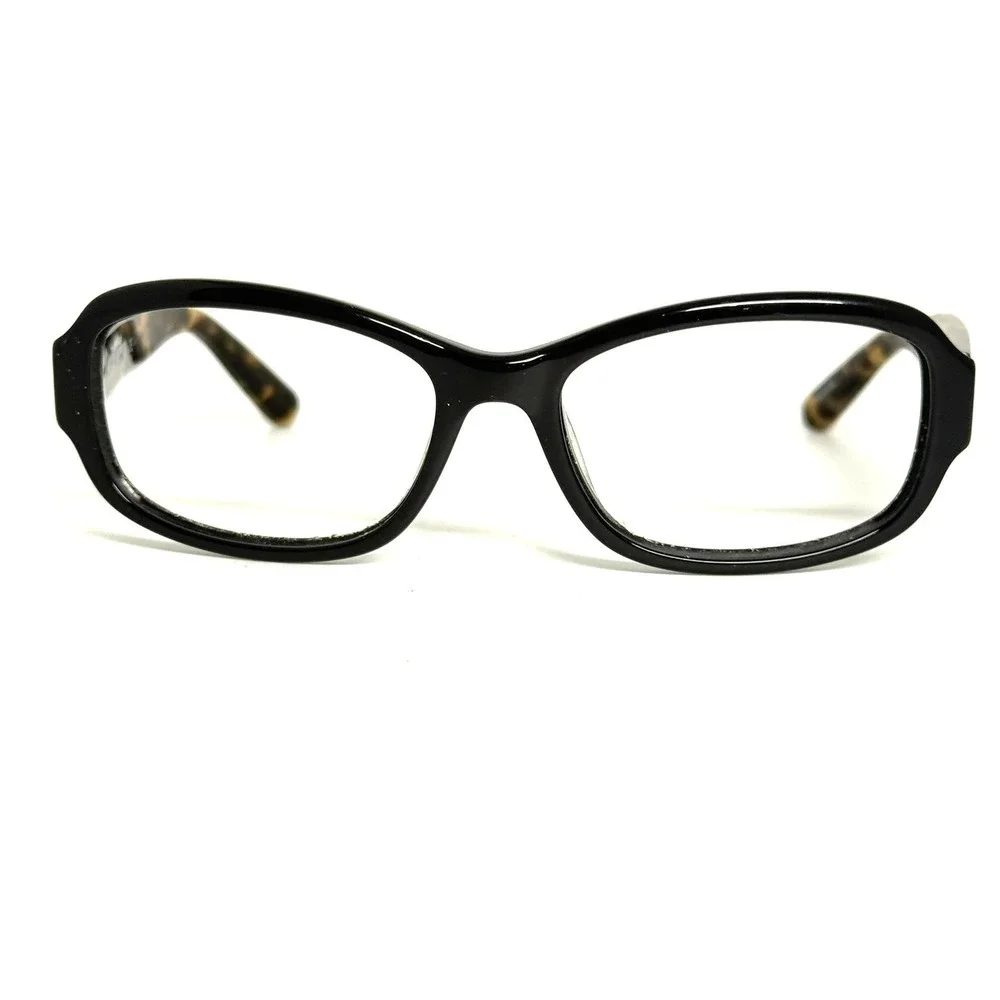 Bobbi Brown The Sydney/S JNN Y7 Black Tortoise Eyeglass Frames 54-17-130